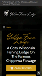 Mobile Screenshot of goldenfawnlodge.com